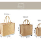 Personalized Jute Bag with Name | for birthday, anniversaries, Christmas, gift, friendship, shopper, jute bag, handbag, mom