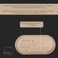 Elegantes und funktionelles Buchenholz-Tablett, das als personalisiertes Geschenk für deine Liebsten genutzt werden kann. Ideal für Frühstück, Snacks oder als dekoratives Element im Wohnzimmer. Das Hartwachs schützt das Holz und bewahrt seine Schönheit.