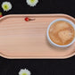 Serviertablett personalisiert Gravur Papa | Geschenk zum Vatertag, Holzdekoration, personalisiertes Deko Tablett für Papa, Kaffee Holzbrett