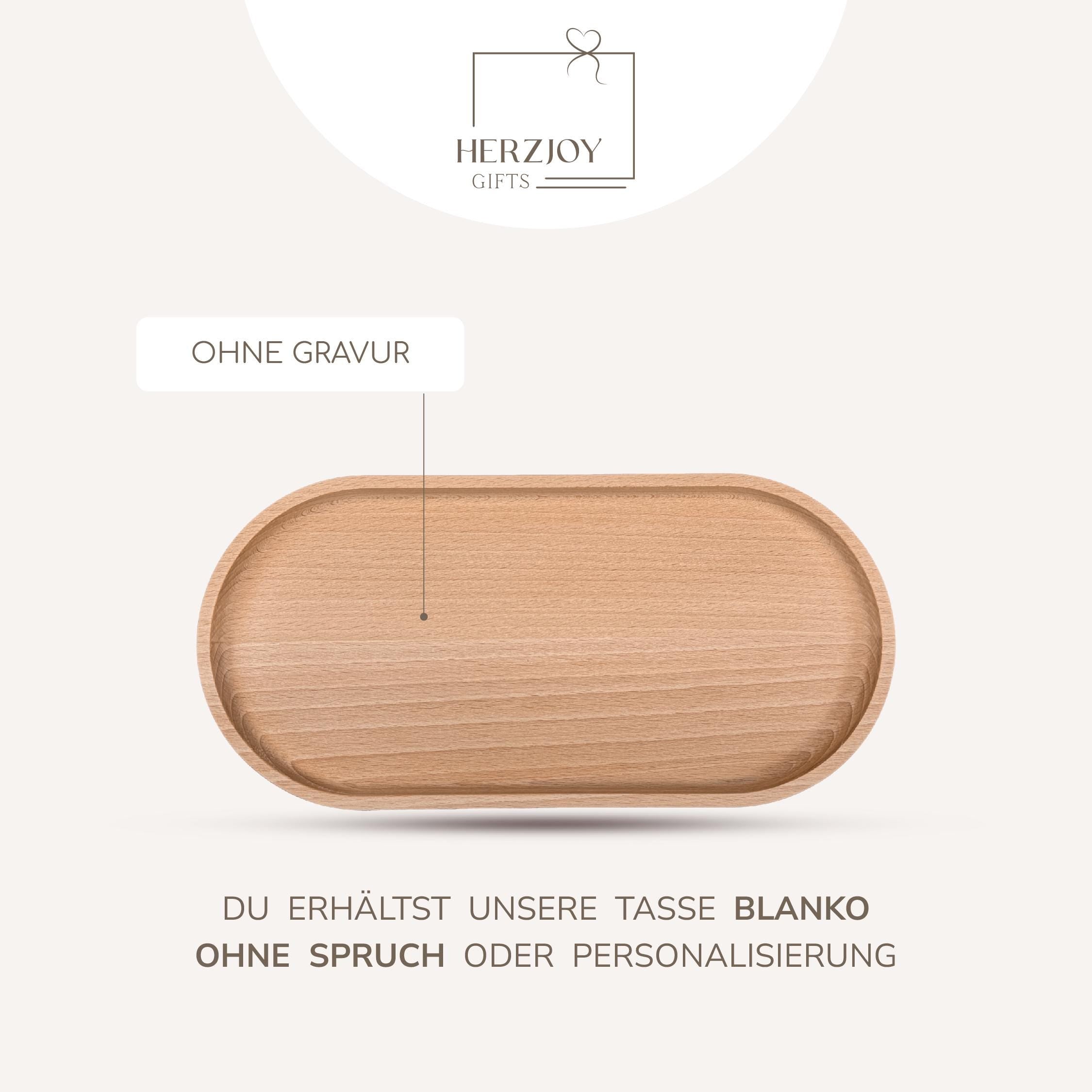 Handgefertigtes Buchenholz-Tablett mit Hartwachs-Beschichtung, das als personalisiertes Geschenk für jede Gelegenheit, wie Geburtstagsfeiern oder Ostern, eine schöne Wahl darstellt. Es eignet sich hervorragend für Snacks, Drinks oder als schickes Dekorationsstück. Lächeln Holztablett