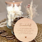 Personalisierbares Glas mit Gravur „Freundschaft“, ideal für Geschenke: Geburtstagsgeschenk für Frauen, kleine Aufmerksamkeit für die beste Freundin oder Kollegin. Nachhaltig, dekorativ und praktisch als Aufbewahrungsglas oder Geschenkverpackung.