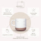Keramiktasse mit personalisierter Namensgravur, befüllt mit Kaffee – auf Tablett serviert. Beige Tasse mit matter Oberfläche und 360 ml Volumen, perfekt für den Start in den Tag. Geschenk für Kolleg:innen, Freund:innen oder Familie, ideal für Abschied oder als kleine Überraschung. Zeitloses Design, langlebig, spülmaschinengeeignet, liebevoll graviert und dekorativ. Steingut Tasse . Geschenk für Herzensmensch und Lieblingsmensch