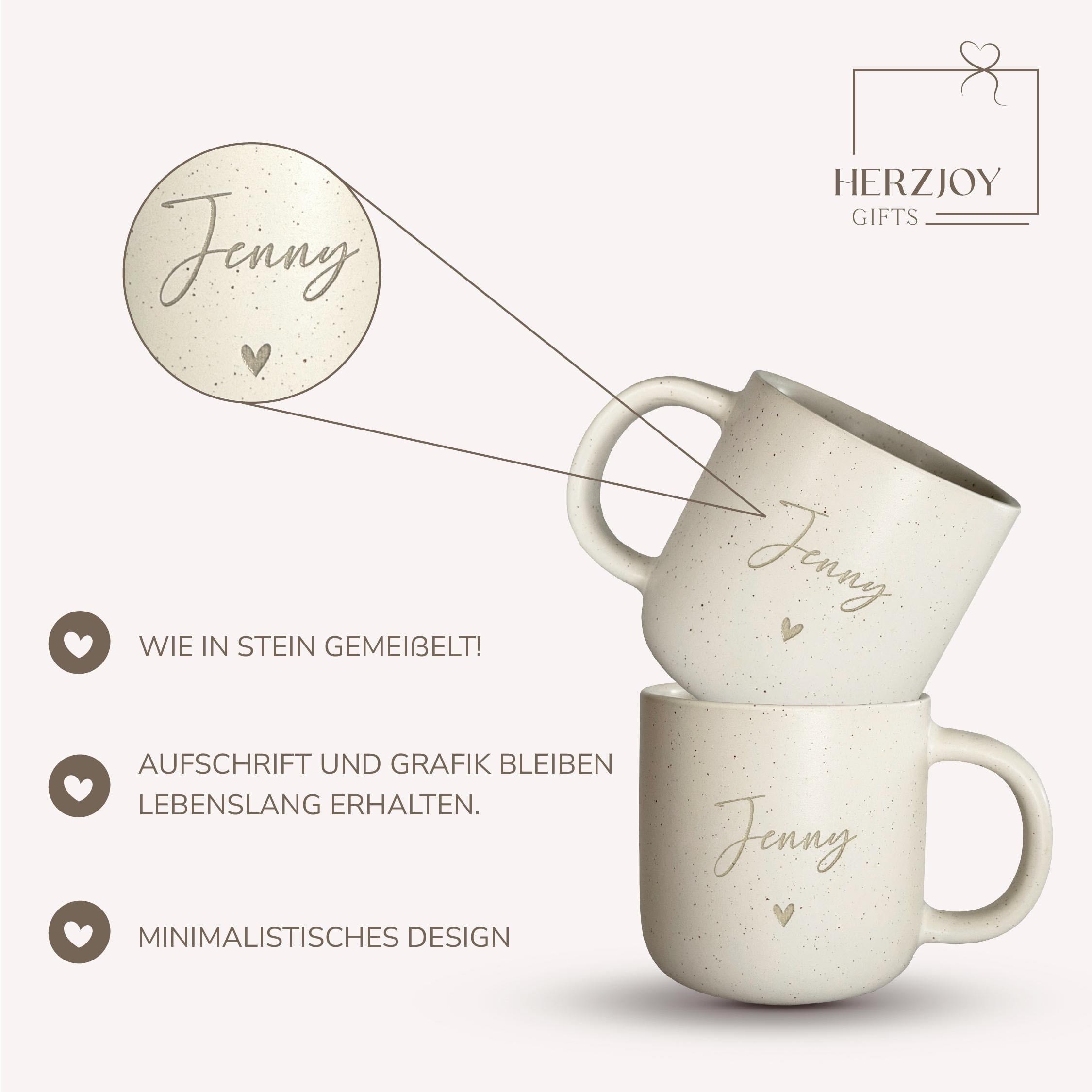 Abschiedsgeschenk Kollegin als Keramiktasse 360 ml mit Name und graviertem Holztablett. Dieses Geschenkset ist ideal für Jobwechsel, Ruhestand oder Abschied im Büro und zeigt Wertschätzung auf persönliche Weise.