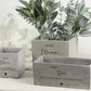 Individuell gestalteter Blumentopf als Geschenk für Mama oder Oma mit Gravur zum Muttertag, Weihnachten oder Geburtstag. Hochwertiges Keramikmaterial in Betonoptik, liebevoll personalisiert mit Name oder Spruch. Ideal für kleine Pflanzen und dekorative Wohnbereiche. Ein passendes Dankeschön für Frauen, die Blumen lieben.