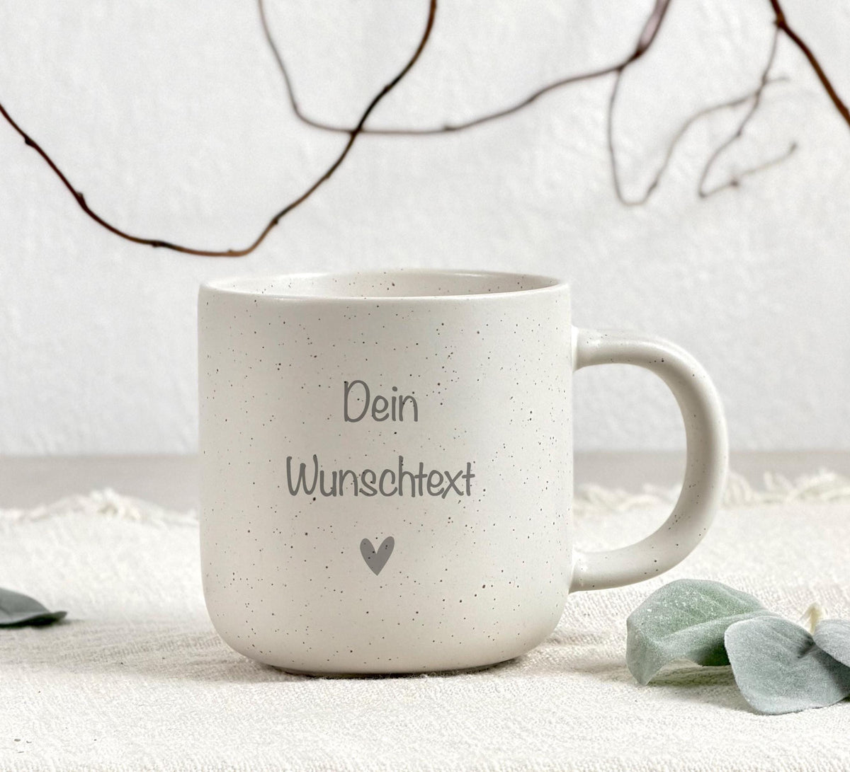 Tasse mit Wunschtext – HerzJoy