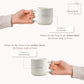 Personalisierte Tasse mit Name als Geschenk für Hebamme oder Doula mit Tablett. Diese Kaffeetasse personalisiert ist ideal als Hebamme Dankeschön Geschenk oder Abschiedsgeschenk Hebamme. Perfekt als Geschenk Geburt personalisiert und als kleine Geschenke Hebamme, die eine besondere Bedeutung haben und täglich Freude bereiten.