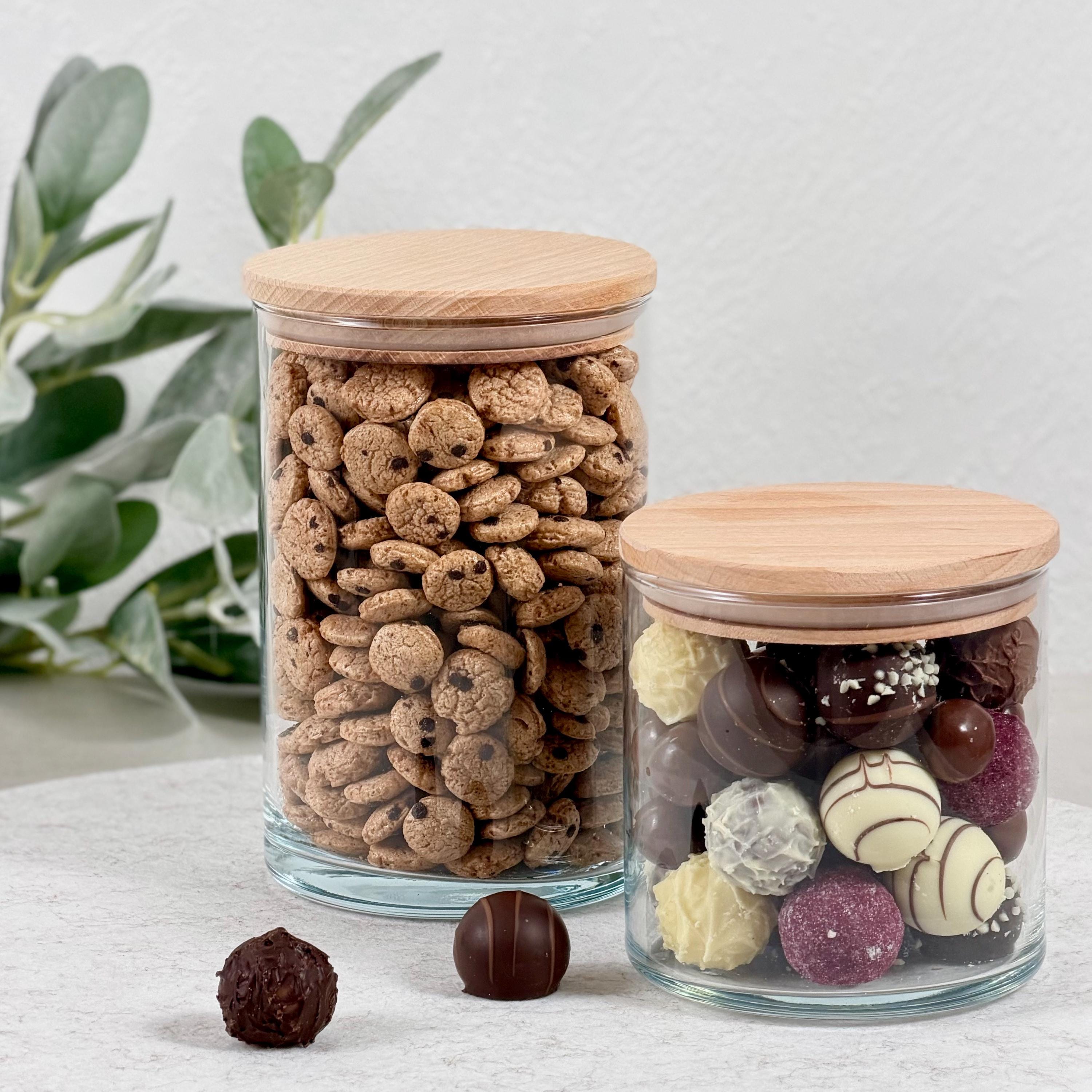 Wunscherfüller Glas personalisiert mit Namen als besonderes Geburtstagsgeschenk, ideal für Frauen und Männer, geeignet als Geldgeschenk oder Naschglas für Süßigkeiten und kleine Überraschungen.