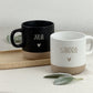 Personalisierte Geschenke für Frauen: Keramiktasse mit Name, individuell graviert. Perfekt als Geburtstagsgeschenk, Geschenk für Freundin oder Muttertag. Ein persönliches Geschenk, das täglich Freude bereitet.