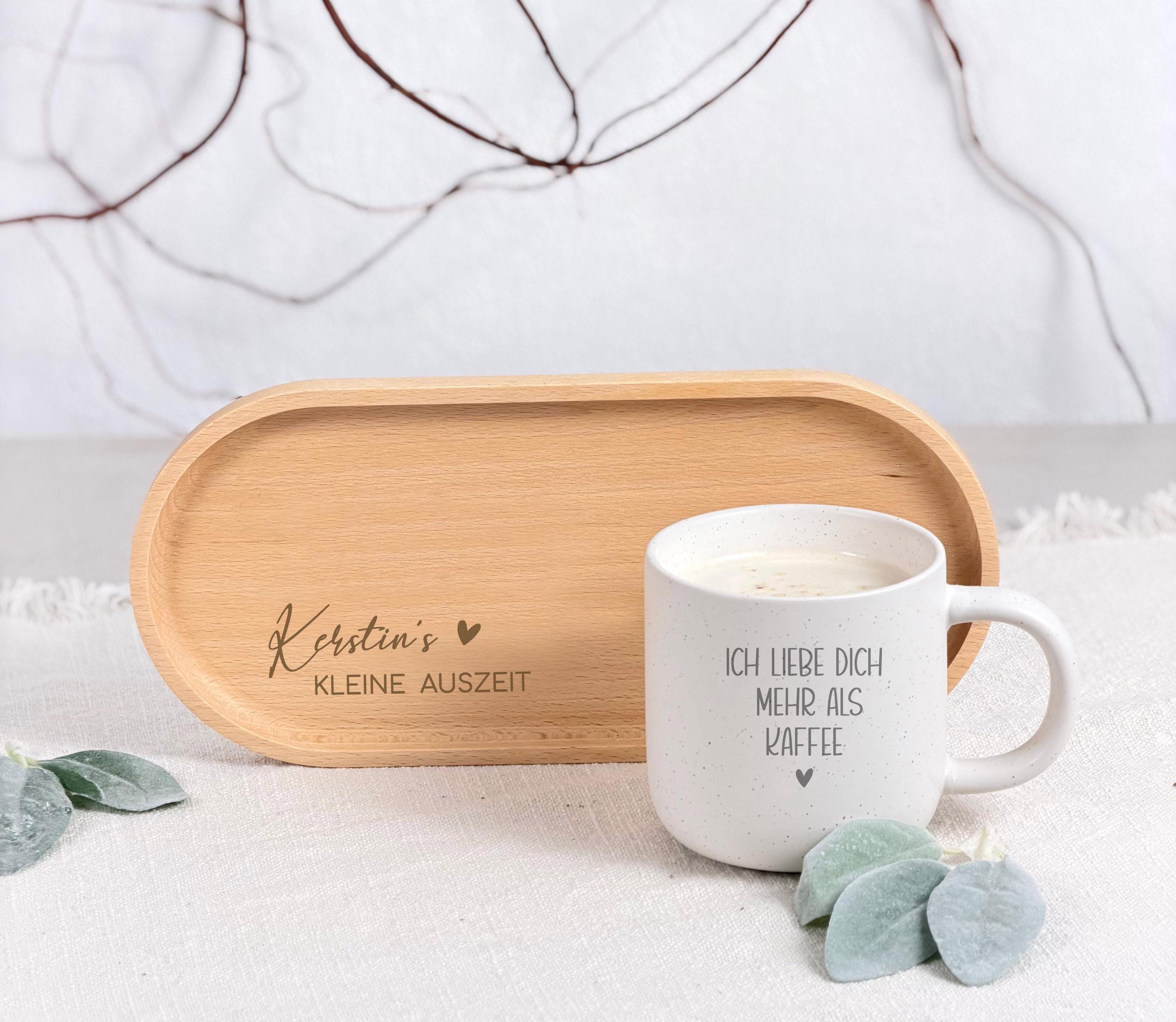 Personalisierte Tasse mit Name als persönliches Geschenk für Frauen, Freundin oder Mama. Ideal für Geburtstag, Muttertag oder Weihnachten. Die individuell gestaltete Gravur macht jede Tasse zu einem einzigartigen Andenken voller Wertschätzung.