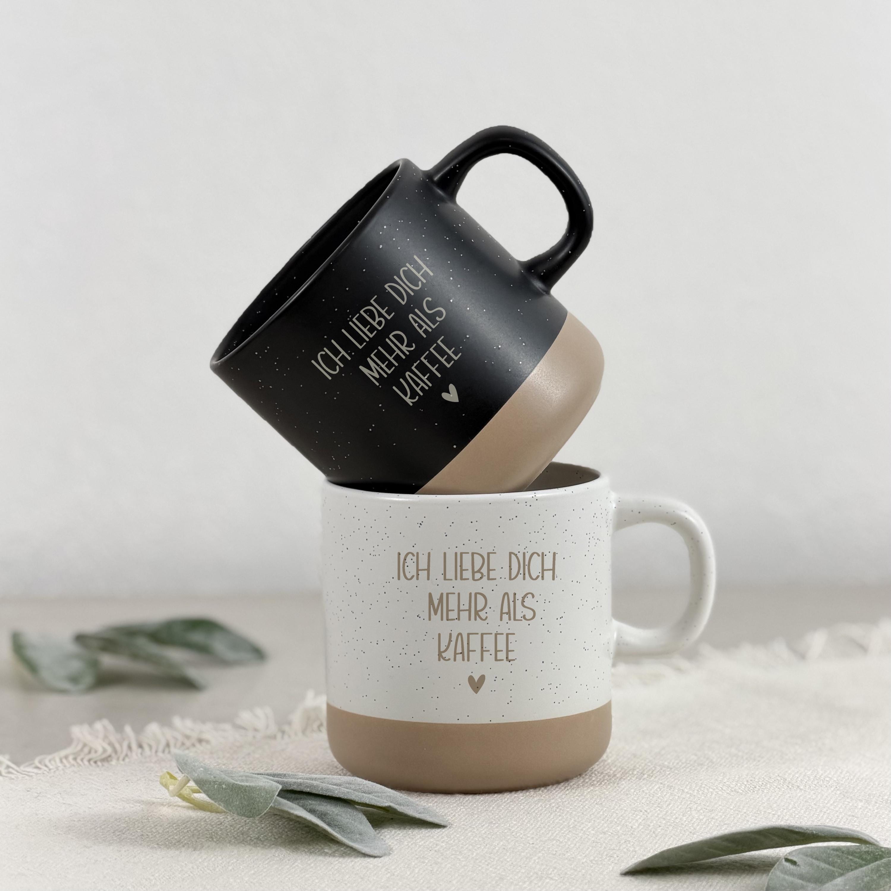 Personalized Mug with Name + Heart | Gift for Friend or Sister | Birthday Christmas Easter | Coffee Tea | Engraved Ceramic Mug
