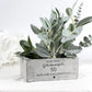 Personalisierter Blumentopf mit Wunschzahl als besonderes Geburtstagsgeschenk zum runden Geburtstag, ideal für 30., 40., 50. oder 60. Geburtstag, liebevolle Geschenkidee für Frauen, Mama oder Oma mit modernem Design