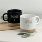 Tasse personalisiert für Mama als stilvolles Geschenkset mit Tablett. Ideal als Muttertag Geschenk, Geburtstagsgeschenk Mama oder personalisierte Geschenke für Mama. Perfekt geeignet für Kaffee, Tee und entspannte Genussmomente im Alltag.