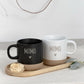Geschenkset Tasse mit Tablett als personalisierte Überraschung für Mama. Kaffeetasse personalisiert mit Name oder liebevoller Botschaft, perfekt als Muttertag Geschenk oder Mutter Tochter Geschenk. Nachhaltig produziert und ideal als Dankeschön Geschenk für Mama.
