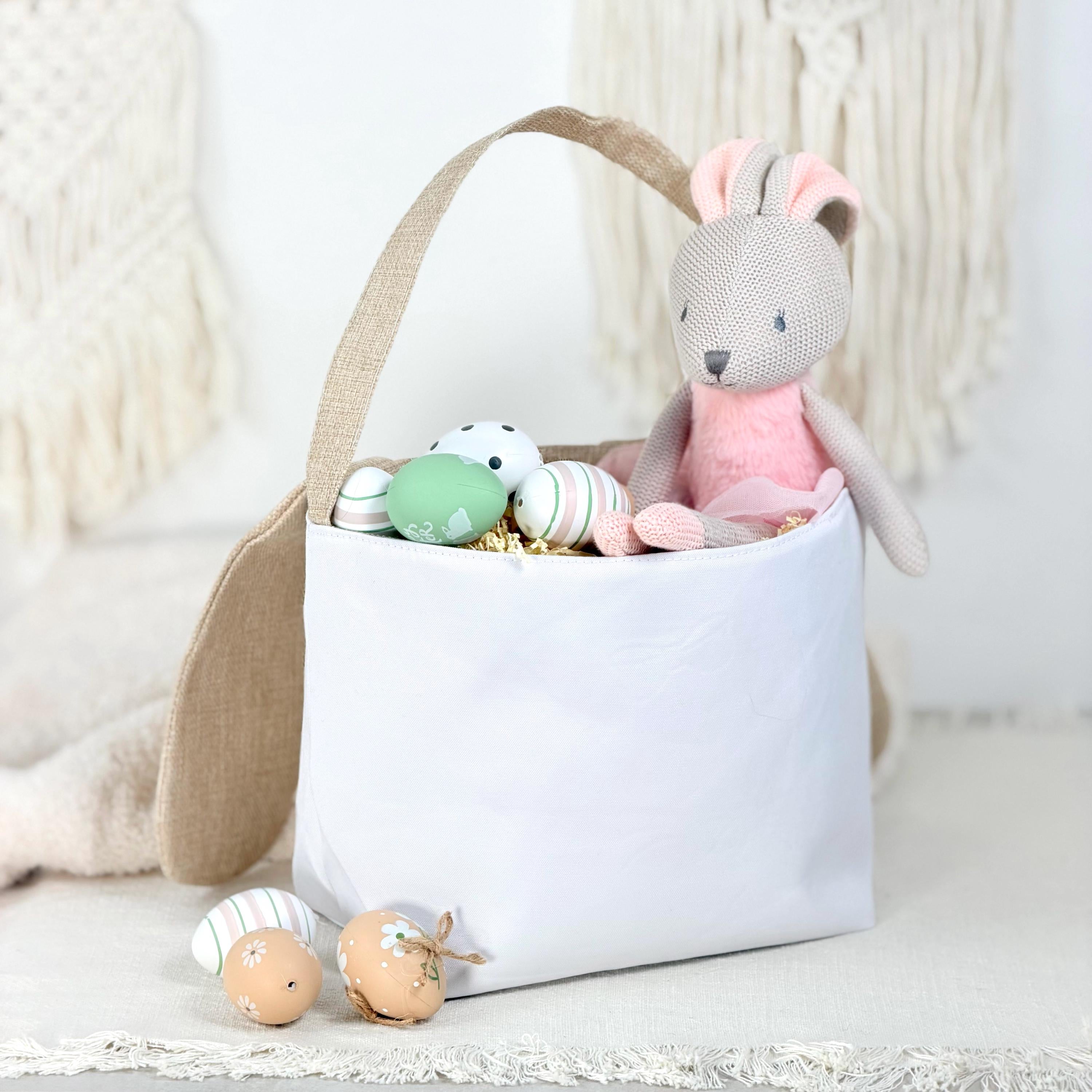 Osterkorb mit Namen für Jungen oder Mädchen, liebevoll gestaltetes Osternest Kinder zur Eiersuche. Das personalisierte Osterkörbchen ist eine kreative Geschenkkorb Idee und eignet sich als nachhaltiges Ostergeschenk Kind mit individueller Note.