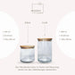 Kleines Geschenk Danke Mama im personalisierten Vorratsglas, Naschglas mit Name als Muttertagsgeschenk oder Geburtstagsgeschenk.Personalisiertes Geschenk Mama als Vorratsglas mit Nervennahrung, liebevolle Geschenkidee zum Muttertag oder Geburtstag, dekoratives Naschglas für Mama.