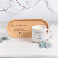Personalisierte Tasse mit Name als liebevolles Geburtstagsgeschenk für Freundin, Schwester oder Mama. Die gravierte Keramiktasse kann mit Alter oder Wunschtext gestaltet werden und eignet sich perfekt zum 18., 20., 30., 40., 50. oder 60. Geburtstag. Ideal für Kaffee, Tee und tägliche Lieblingsmomente.