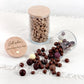 Geburtstagsgeschenk mit Namen als personalisiertes Vorratsglas für Freundin oder Schwester. Dieses Glas mit Gravur eignet sich als Geschenk für sie, als Keksdose oder als kreative Verpackung für Geldgeschenke. Eine besondere Geschenkidee Geburtstag Frau mit persönlicher Gestaltung.