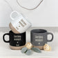 Beste Freundin Geschenk Mug als personalisierte Keramiktasse mit Gravur. Ein liebevolles Geschenk für Frauen mit persönlicher Botschaft und modernem Design.