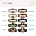 Geschenk Partner Geburtstag als personalisiertes Armband mit Initialen oder Datum. Dieses besondere Schmuckstück verbindet modernes Design mit persönlicher Bedeutung und eignet sich perfekt für Partner oder Herzensmenschen.