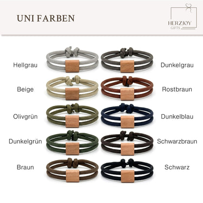 Geschenk Partner Geburtstag als personalisiertes Armband mit Initialen oder Datum. Dieses besondere Schmuckstück verbindet modernes Design mit persönlicher Bedeutung und eignet sich perfekt für Partner oder Herzensmenschen.