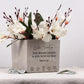 Abschiedsgeschenk Kindergarten als personalisierter Blumentopf mit Spruch für Erzieherin. Perfekt als Danke Geschenk von Kindern und Eltern zum Jahresende, Kita Abschied oder Gruppenabschied.