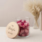 Personalisierbares Vorratsglas mit individueller Gravur als kreative Geschenkidee. Das Glas eignet sich hervorragend zum Befüllen mit Süßigkeiten, Schokolade oder anderen Leckereien und wird mit Wunschname zu einem einzigartigen Erinnerungsstück.