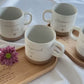 Keramiktasse personalisiert Herzensmensch | Geschenk Freundin Tasse mit Namen Kaffeetasse, Geschenk Mama Tochter, Abschied Geschenk Kollegin
