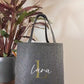 Personalisierte Filztasche mit Namen | Geburtstagsgeschenk Frauen und Freundin und Schwester, Muttertagsgeschenk, Shopper Tasche mit Name