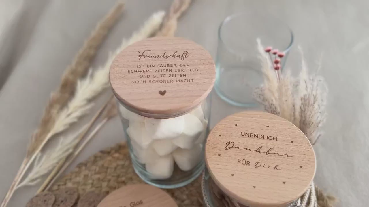 Vorratsglas personalisiert | Geschenkglas mit Namen | Geldgeschenk Geburtstag | Kreatives Geburtstagsgeschenk | Originelle Geschenkidee